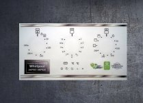 (image for) Whirlpool AKP 951, AKP 925 compatible panel fascia sticker set.
