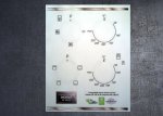 (image for) Hotpoint DIH 12D IX Compatible fascia sticker set.