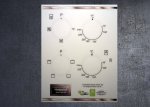 (image for) Hotpoint DUH 10D IX Compatible fascia sticker set.