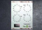 (image for) Hotpoint HO 278P X UK Compatible fascia sticker set x2.